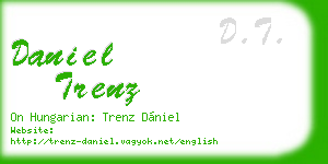 daniel trenz business card